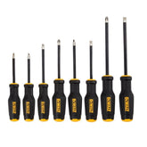 DEWALT ToughSeries 8Pc case open, organized bits and rugged construction.