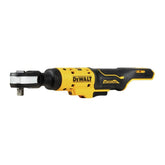 DEWALT XTREME 12V MAX cordless 3/8 inch ratchet in tight spaces