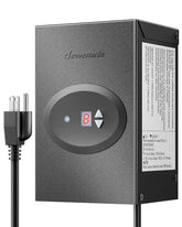 DEWENWILS 120W transformer with dusk-to-dawn sensor for outdoor lighting.