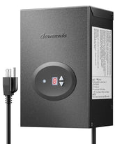 DEWENWILS 300W transformer mounted on outdoor wall for easy setup