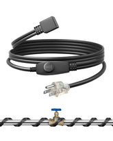 DEWENWILS heat cable for pipes provides reliable freeze protection for outdoor water lines.