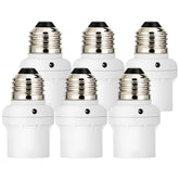 DEWENWILS dusk to dawn sensor socket front view enabling automatic lighting