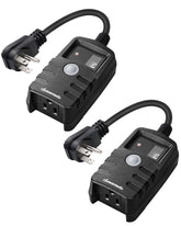 DEWENWILS outdoor weatherproof light timer for reliable lighting control