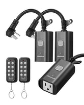 DEWENWILS outdoor remote control outlet enables effortless porch lighting control from indoors