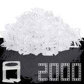 DGSL tile leveling 2000 clips ensure steady alignment for flawless walls and floors