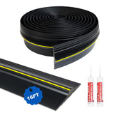 DGSL universal threshold seal strip bottom rubber blocks drafts for a drier garage.