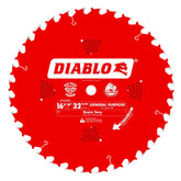 Diablo general purpose saw blade cutting wood beams with a smooth edge