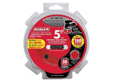 Diablo Hook and Lock ROS discs close-up show secure attachment and quick disc changes.