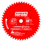 Diablo Steel Demon Cermet II saw blade ready for precise metal cuts with cooler operation.