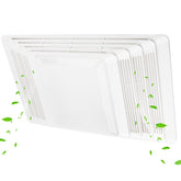 DiaoTu S97013662 bathroom fan grille for Broan-Nutone fits neatly and refreshes ceiling ventilation.