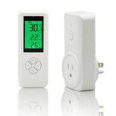 DIGITEN wireless outlet with remote control for convenient climate management.