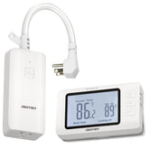 DIGITEN wireless thermostat outlet setup demonstrates easy plug-and-play installation