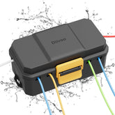 Diivoo waterproof electrical box outdoor view keeps cords dry and protected