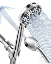 Diiwet handheld 7-settings showerhead offers versatile control for everyday showers.