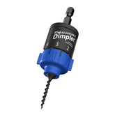 DIMPLER adjustable drywall bit guides screws for precise depth on any project