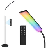 Dimunt LED floor lamp in RGB mode for ambient lighting