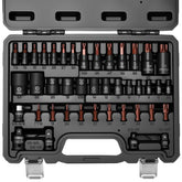 DISEN 42-piece master torx socket set in carry case for efficient repairs