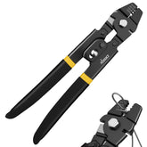 DISEN wire rope crimping tool front view enables precise sleeving