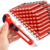 DIYSELF box cutter retractable 18mm blade for clean cardboard cuts.