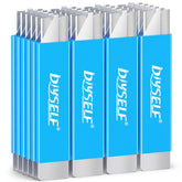 DIYSELF box cutter with retractable blue handle for quick package opening.