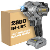 DIYtoolifz cordless impact driver bare tool for on-site power and versatility