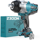 DIYtoolifz cordless impact wrench 1/2-inch drive for tough bolt removal