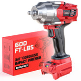 DIYtoolifz cordless impact wrench showing 3/8-inch hog ring anvil for quick socket changes