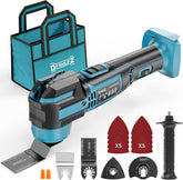 DIYtoolifz cordless oscillating tool with LED light for precise cuts