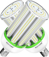 DJDTDTY 2-pack LED bulbs front view showing high-lumen daylight for bright spaces