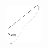 Dlincat stretch lever opening tool front view showing durable stainless steel construction for reliable handling.
