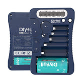 DLYFULL battery tester front view for on-the-go checks.