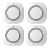 DnnrSwion photoelectric smoke detector front view detects slow-burning fires quickly