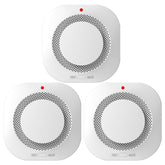 DnnrSwion photoelectric smoke detector wall-mounted for easy placement