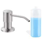 DOILIESE built-in soap dispenser with top-fill design for easy refills.