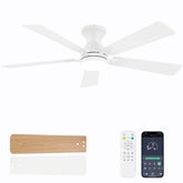 Dolavast 52-inch ceiling fan with remote and light for easy cooling.