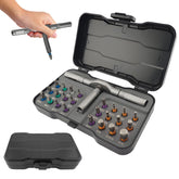 Dolcety 24 in 1 magnetic ratchet screwdriver set in case for versatile DIY projects