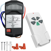 Dommsinon universal ceiling fan remote kit with dimmer for convenient control
