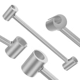 Door Hinge Adjustment Tool with 0.55 inch wrench for precise gap tuning on compact hinges.