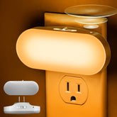 DORESshop Amber Night Light auto on/off guides hallways with a soft glow