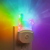 DORESshop cat night light 2pack provides soft ambient lighting for kids' rooms.