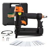 Dotool pneumatic brad nailer 18 gauge in action for precise trims.