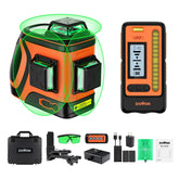 DOVOH H3-360G outdoor laser level visible in daylight for exterior alignment.
