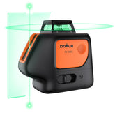 DOVOH PV-360G plumb-dot laser level, front view, for precise vertical alignment.