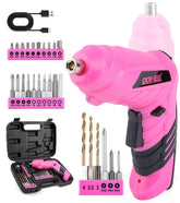 DOWELL power cordless screwdriver in a compact design for quick, one-handed screwdriving.