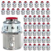 Dpwrrot 50-pack MC cable connectors offer durable, tool-free installation for quick deployment.