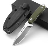 Drachenader small fixed-blade knife 7inch with drop point blade for precise cuts