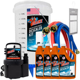 DrainX flush kit submersible pump enables efficient tankless descaling