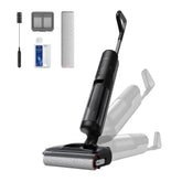 DREAME H12 Pro FlexReach suction-mop action cleans floors in one pass
