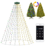 Dreicht smart Christmas lights ring close-up for cozy holiday ambiance