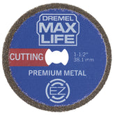 Dremel Max Life EZ506HP close-up shows CBN coating for durability